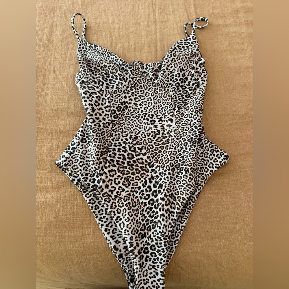Skatie Rachel one piece Leopard Print Fabric